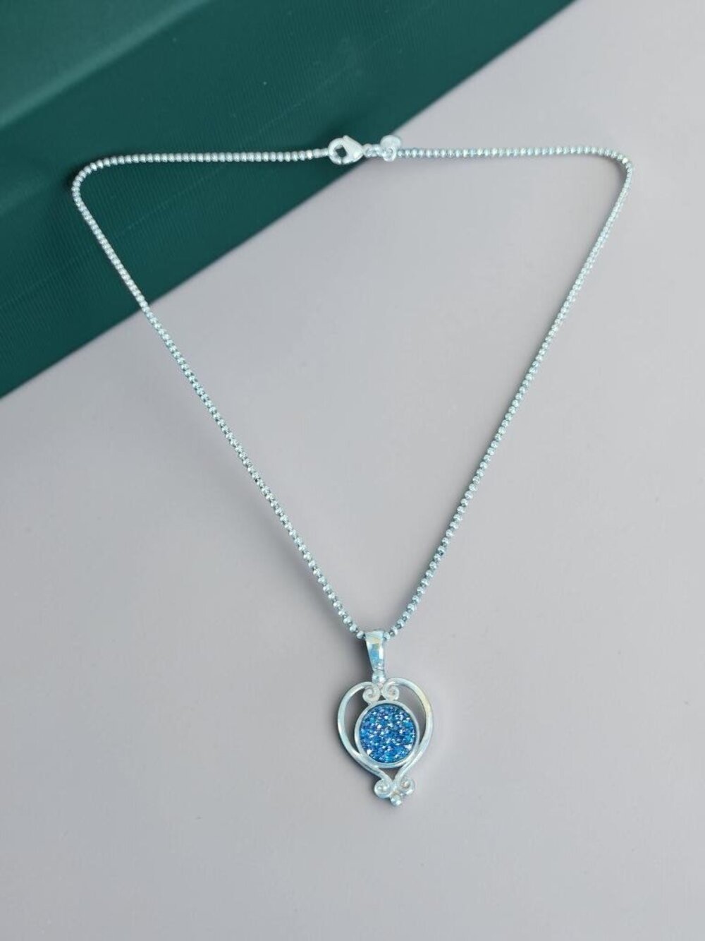 SAJEN Druzy Pendant Necklace